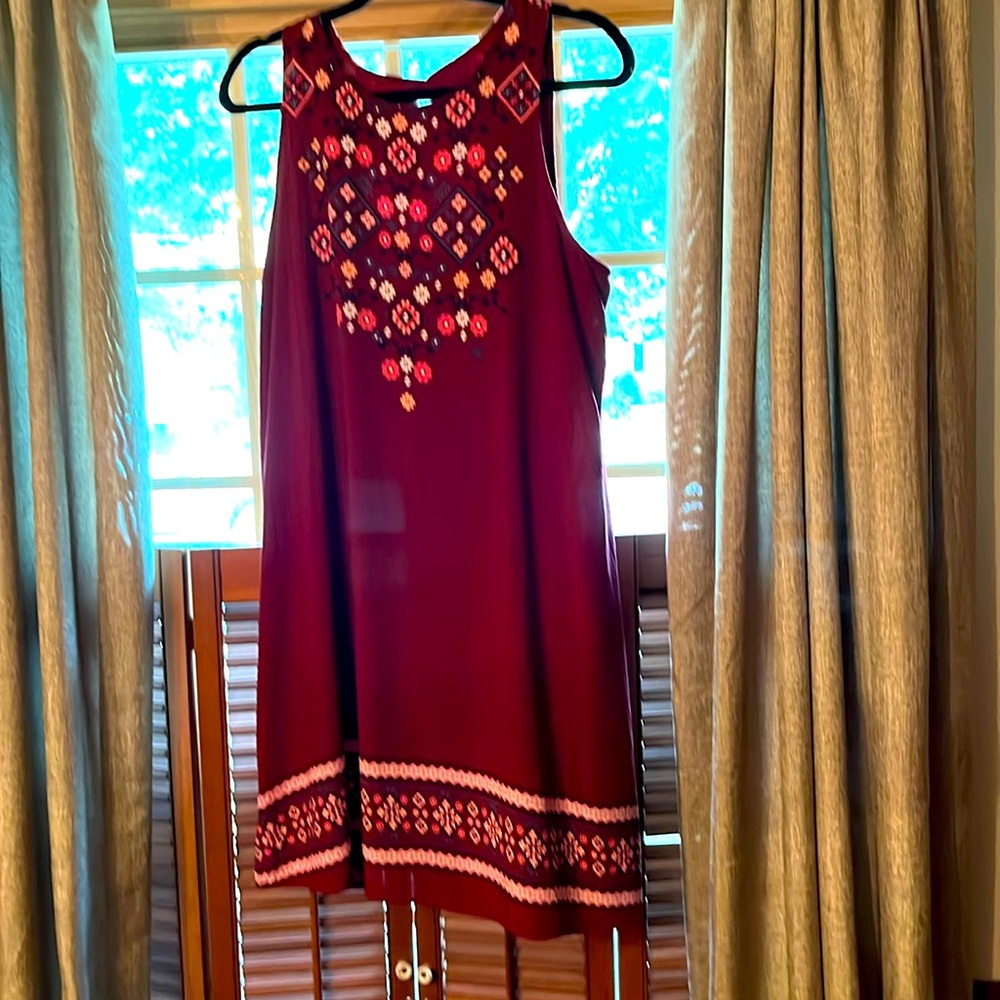 Red/Maroon Dress